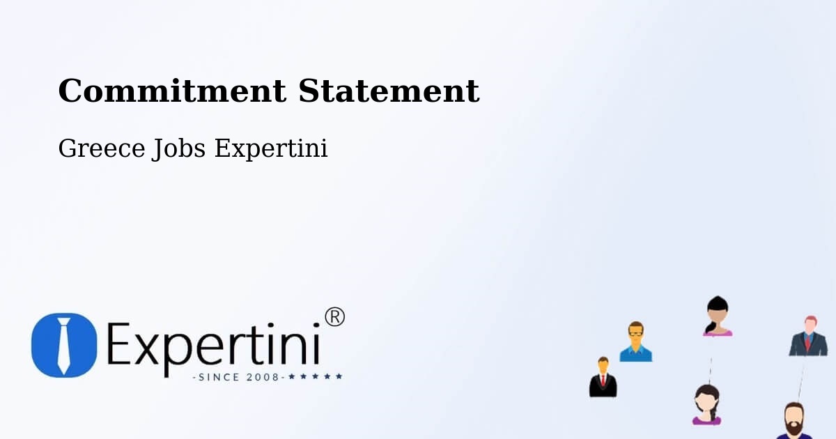 Corporate Commitment – Pyrgetós - Greece Jobs Expertini