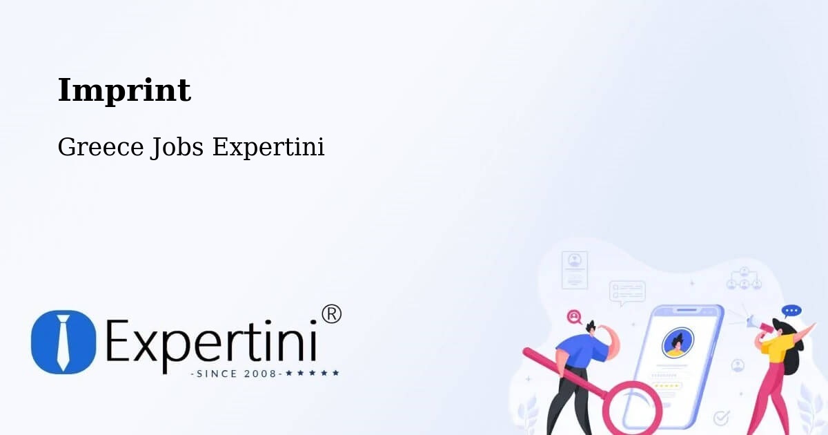 Imprint – Pyrgetós - Greece Jobs Expertini
